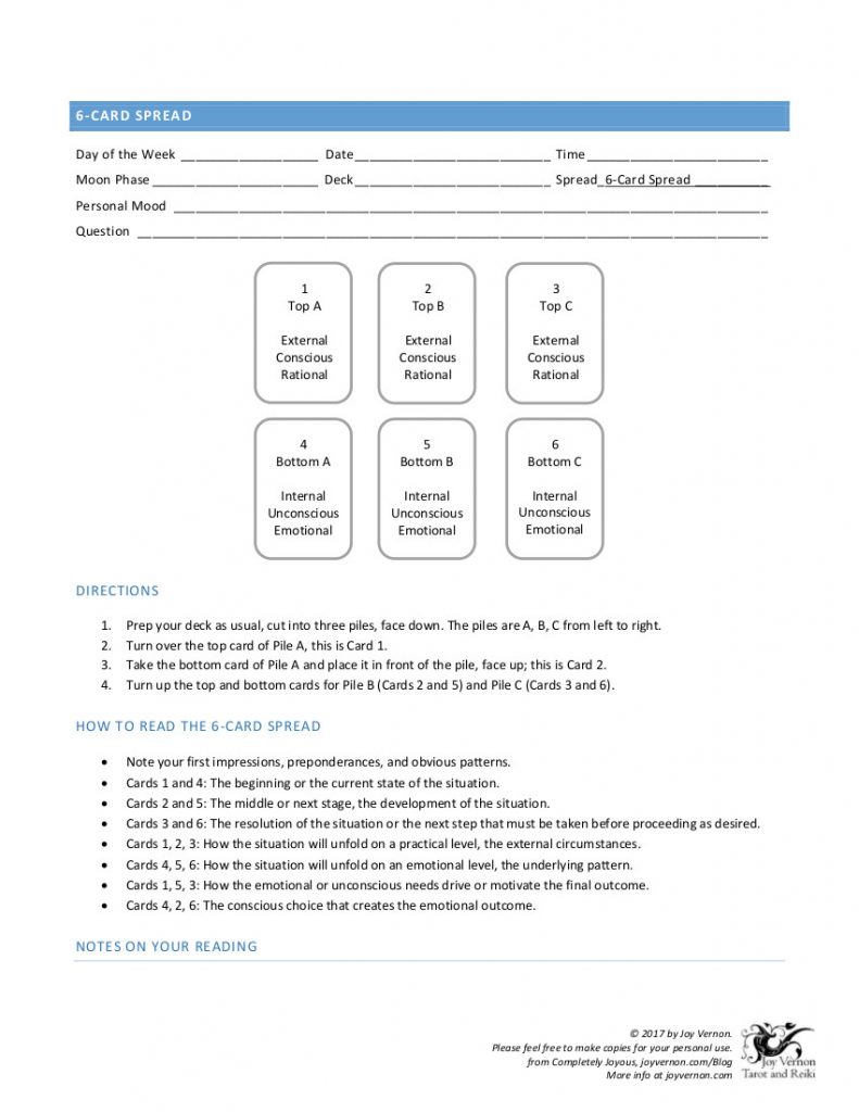 How to get accurate results from 6 card tarot spread past present future? Experts advice!