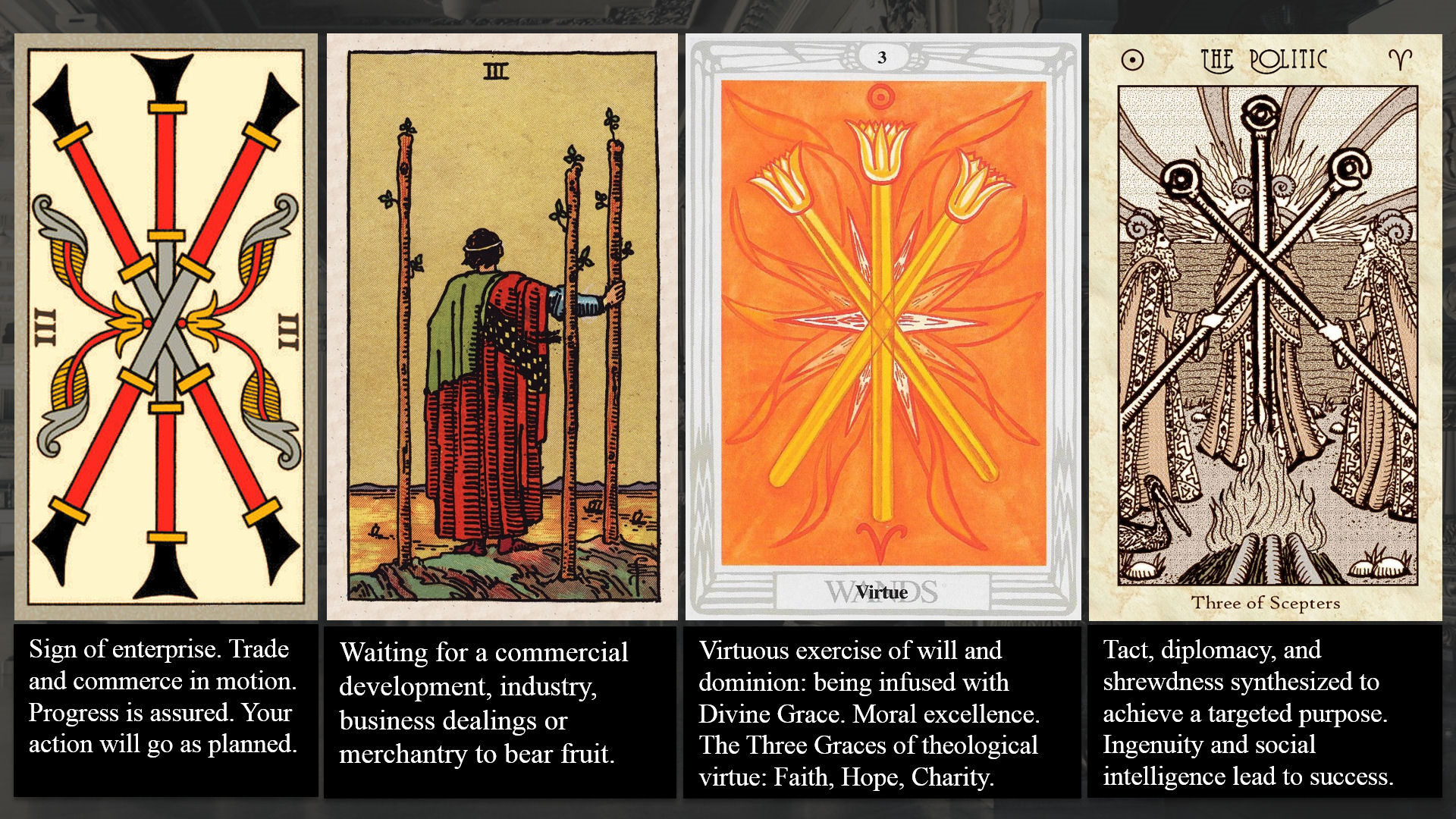 How to make 3 of wands reconciliation work? Practical tips here!