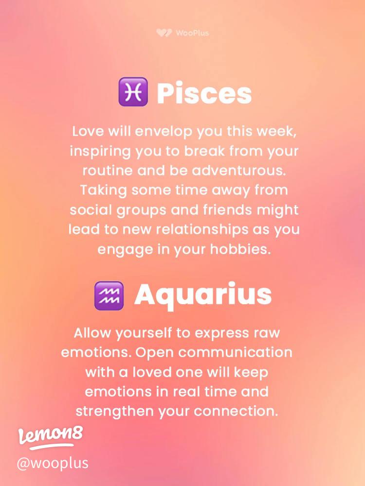 Love predictions in your `astroenlightenment pisces weekly` report？ Key dates are inside!