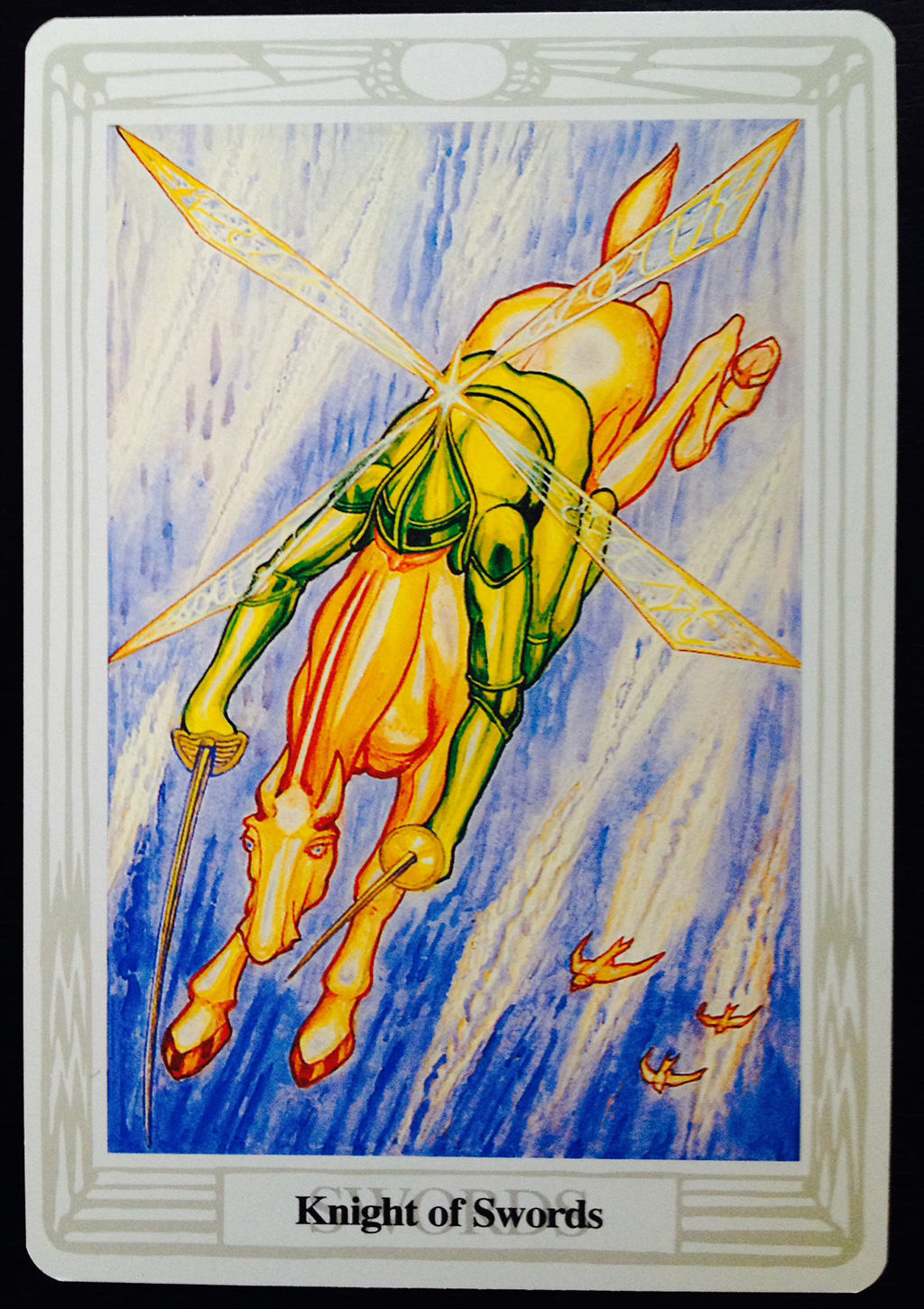 Is the knight of swords thoth important？ Analyze its significance!