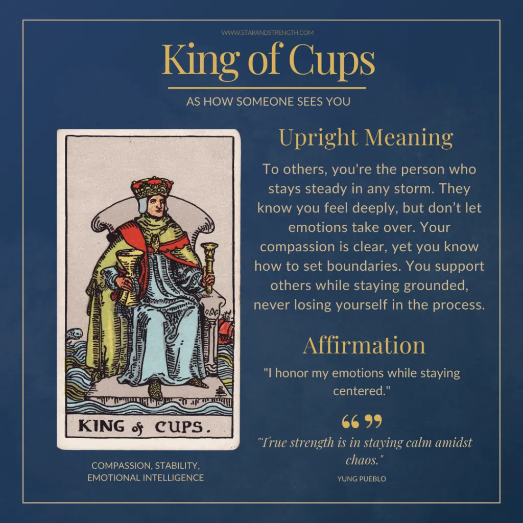 What events fit the king of cups time frame？ Find out now