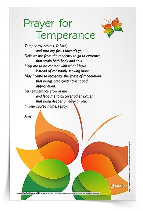 What are the benefits of temperance as reconciliation？ Find out now!