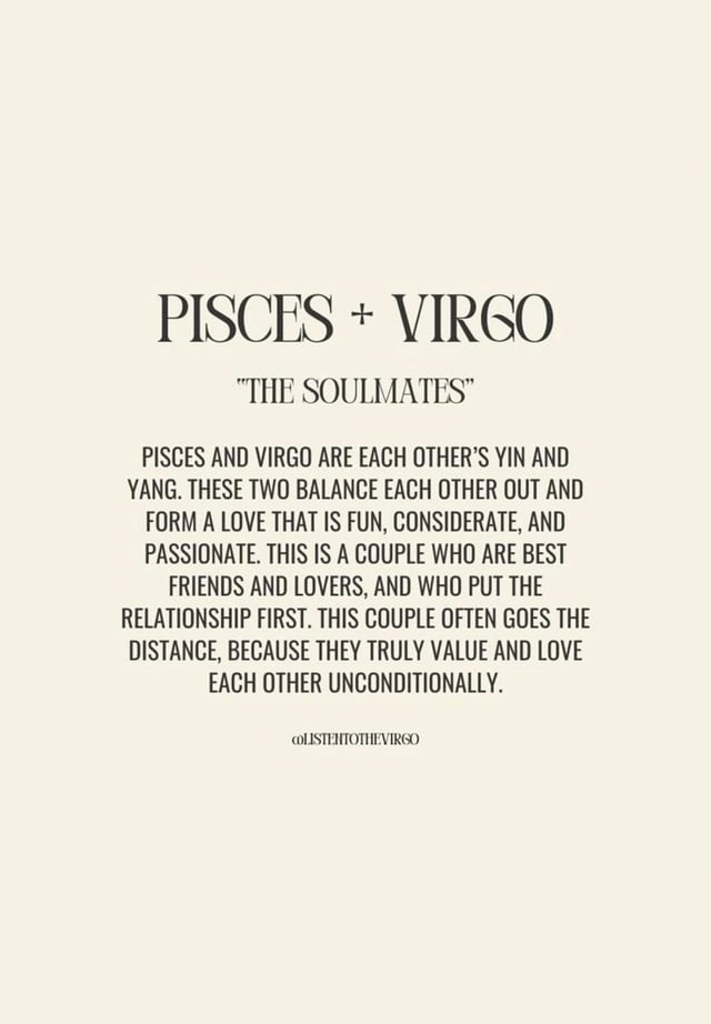What does the Virgo Pisces love horoscope say about their future together?