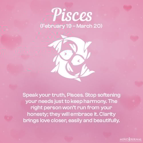 pisces love horoscope next month