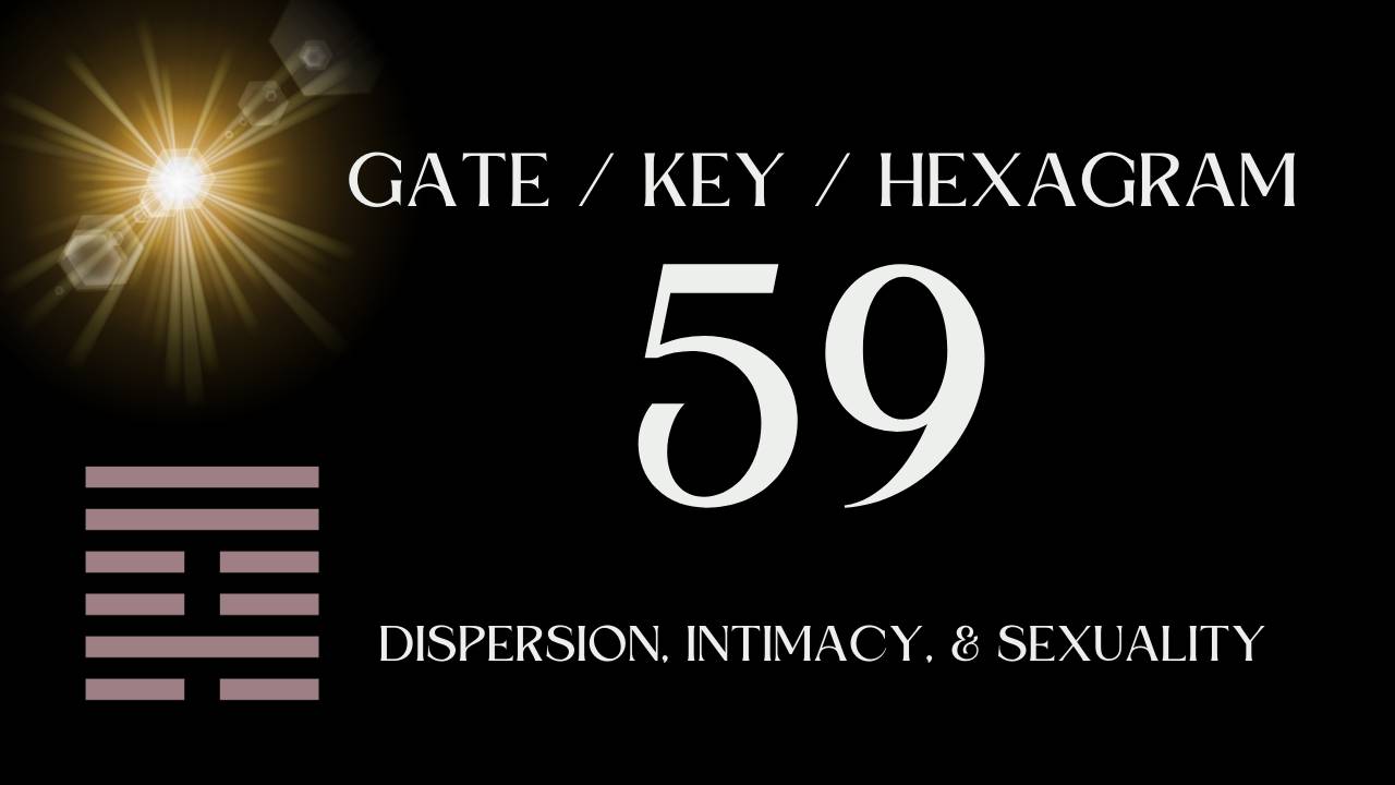 IChing 59 Reading： Key advice on how to apply this hexagram.