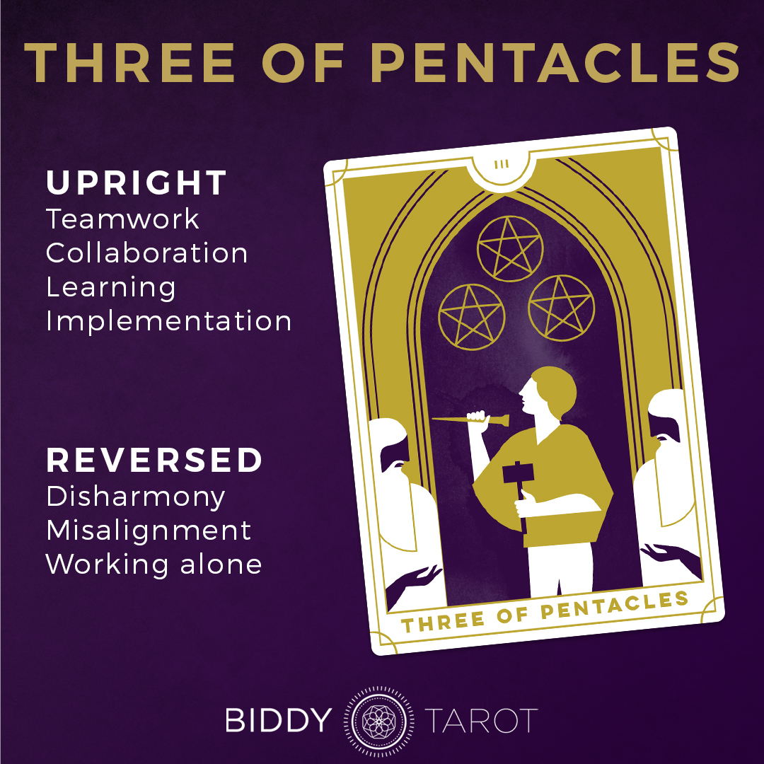 Three of pentacles upside down： Is it a bad omen？ Find out here!