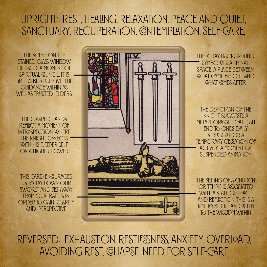 4 of swords time frame explained - easy for beginners!