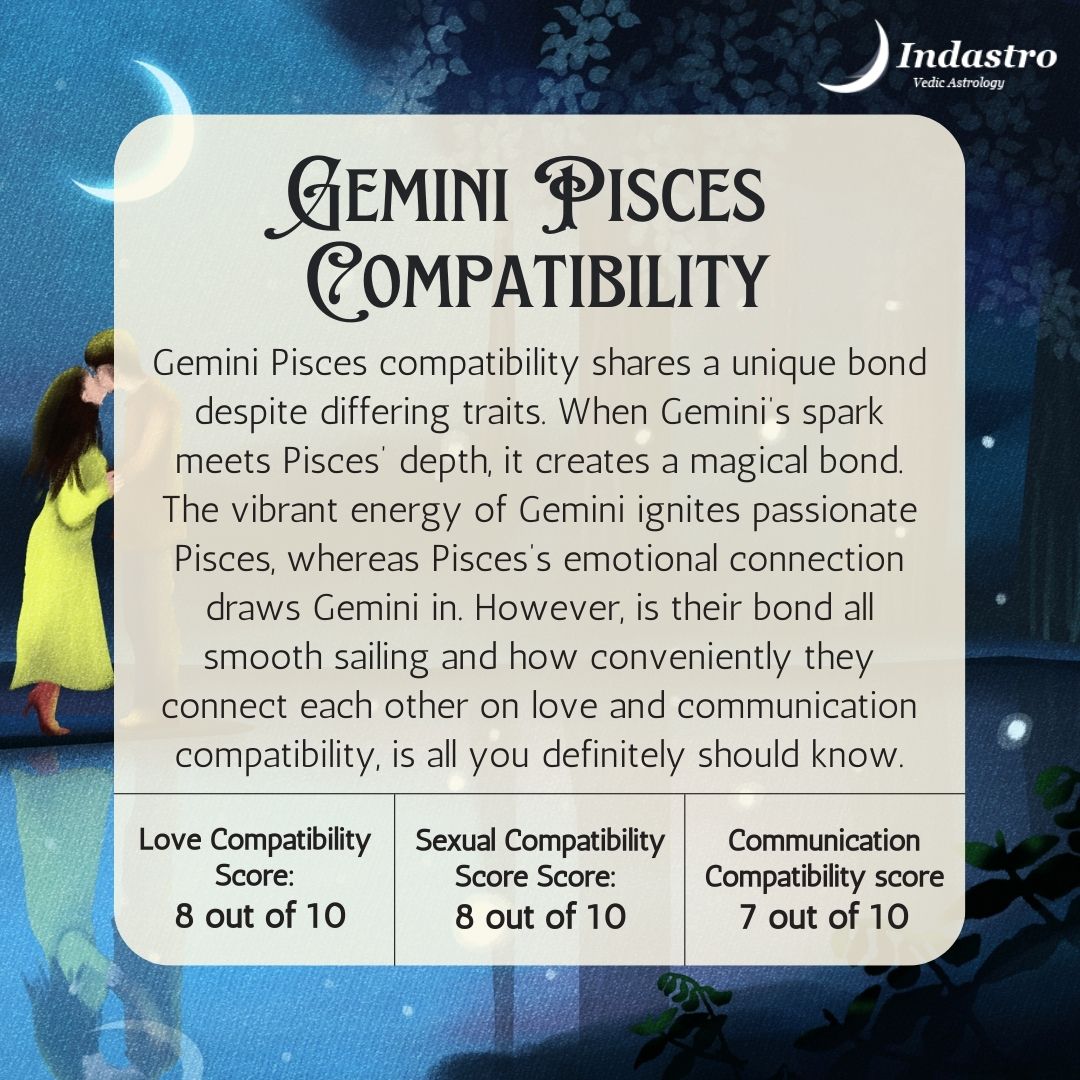 Pisces and Gemini compatibility for marriage: Can they have a happy union?