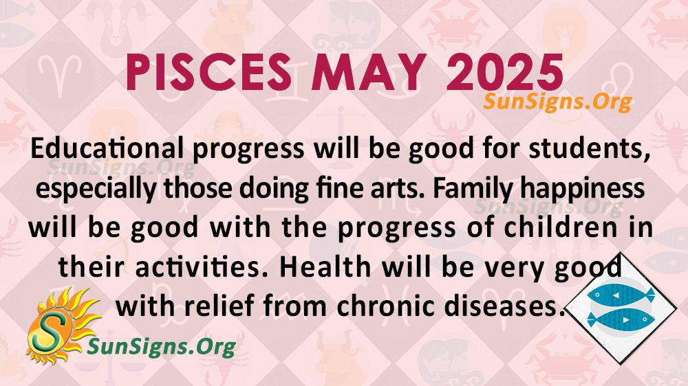 What will happen to pisces in may 2025 Read the horoscope!