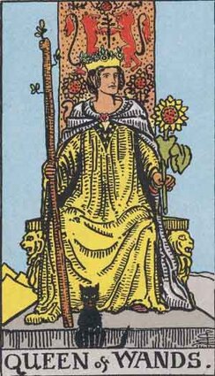 Does the queen of wands as love outcome indicate a healthy match？ Yes, if you can keep up with her exciting energy levels!
