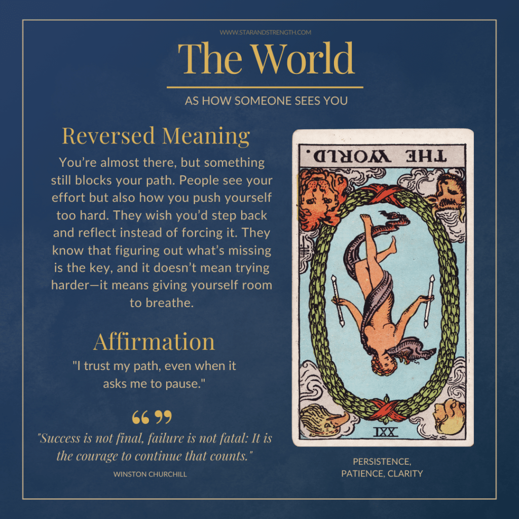 What does the world tarot card reversed mean？ Here are some interpretations!