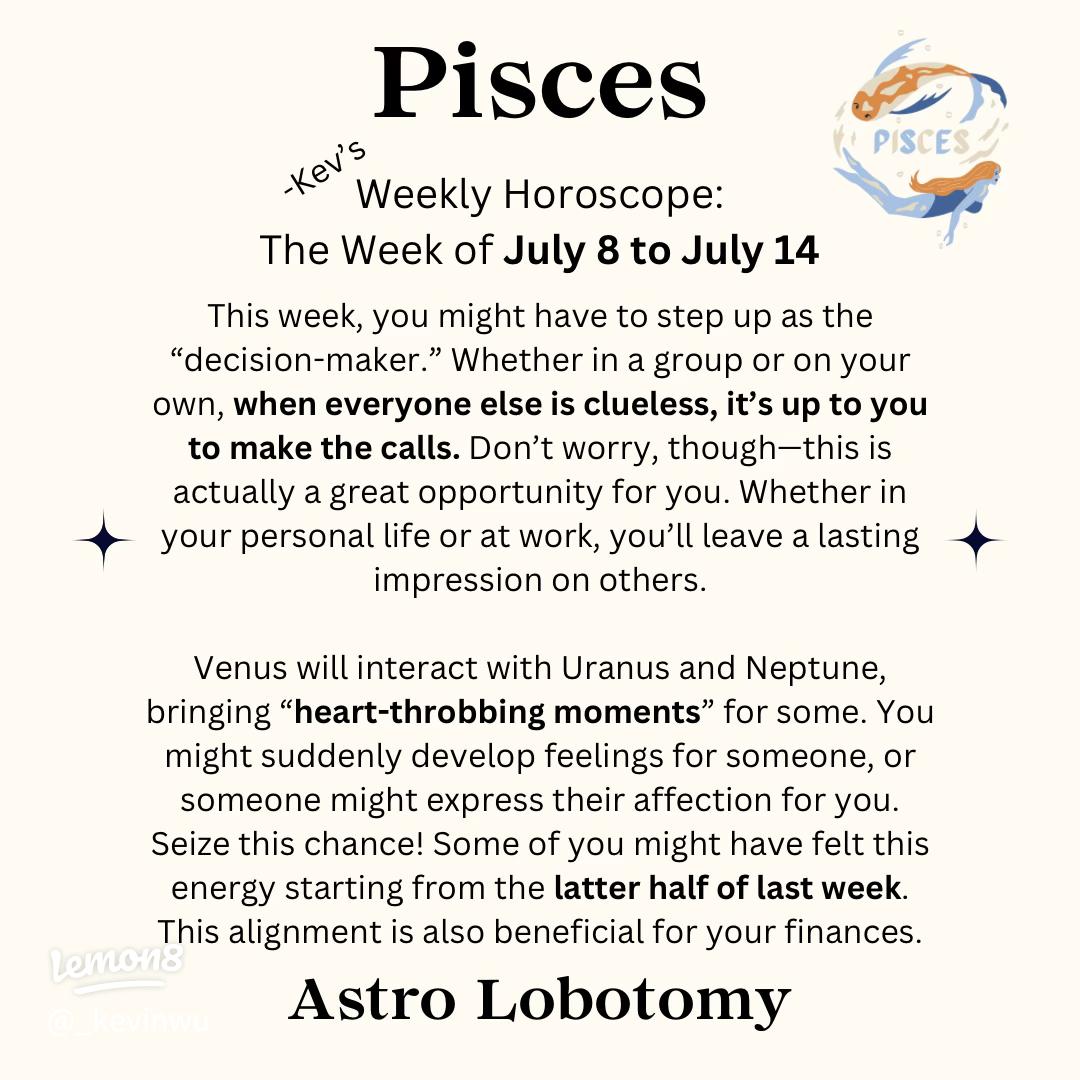 How to Read Your Career Weekly Horoscope Pisces？ Use These Simple Tips to Make Better Decisions!
