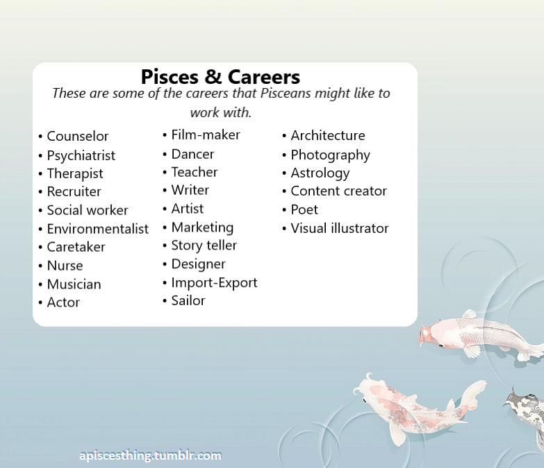 What career suits Pisces woman best？ 5 ideal options revealed!