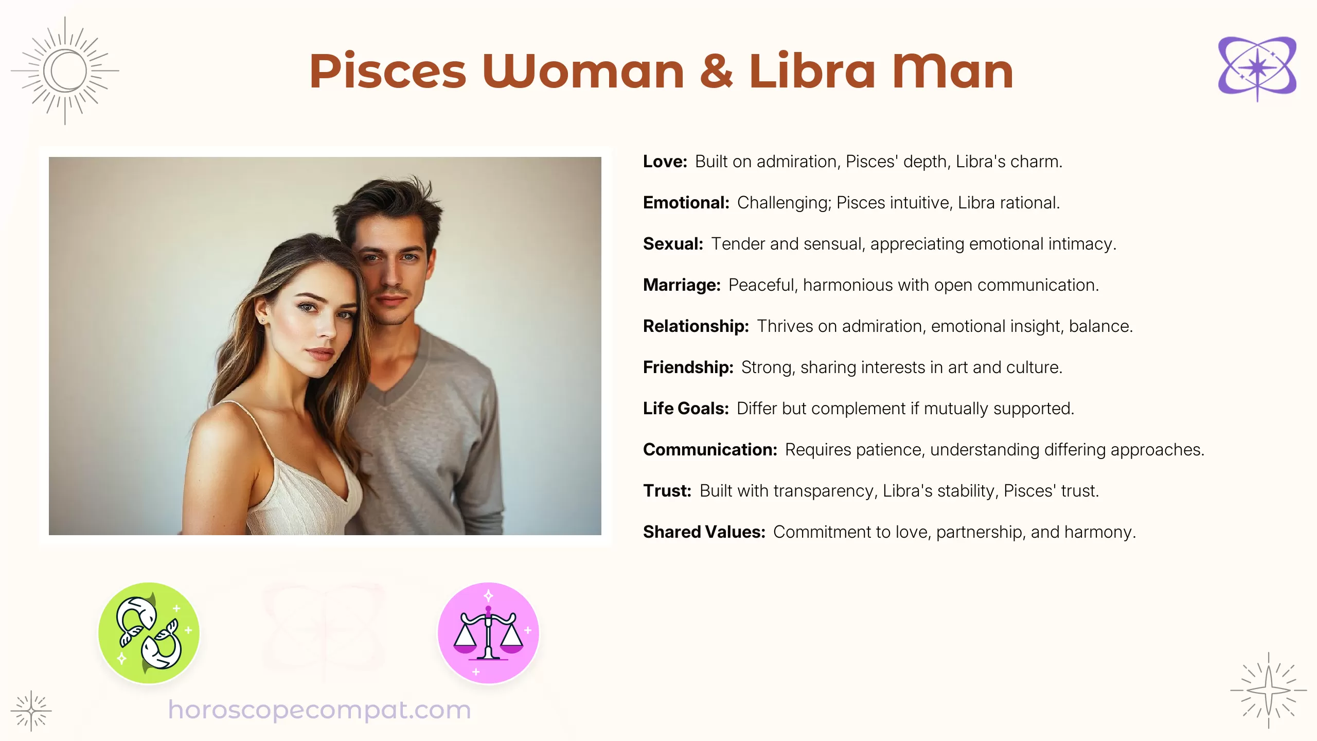 Libra Woman Pisces Man Relationship Chemistry： Will It Last Forever？
