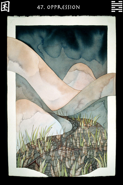 iching 47： How to beat hard times easily.