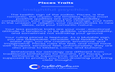 What makes pisces psychic traits special？ Uncover the secrets!