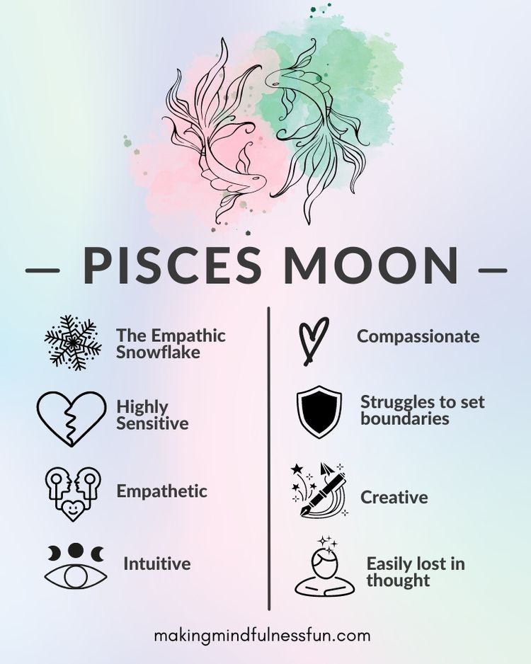 How to understand moon pisces traits？ 4 tips for you!