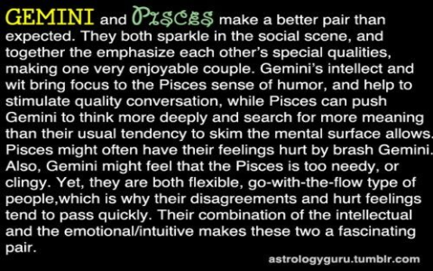 How compatible are Gemini and Pisces in a relationship？ Find out now!