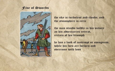 5 in tarot numerology