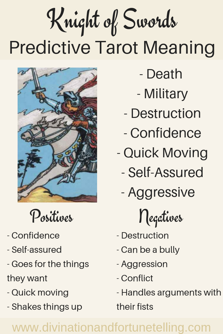 knight of swords as reconciliation