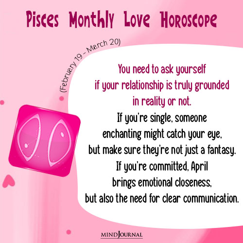 What to expect from Pisces love horoscope for April Find out now!