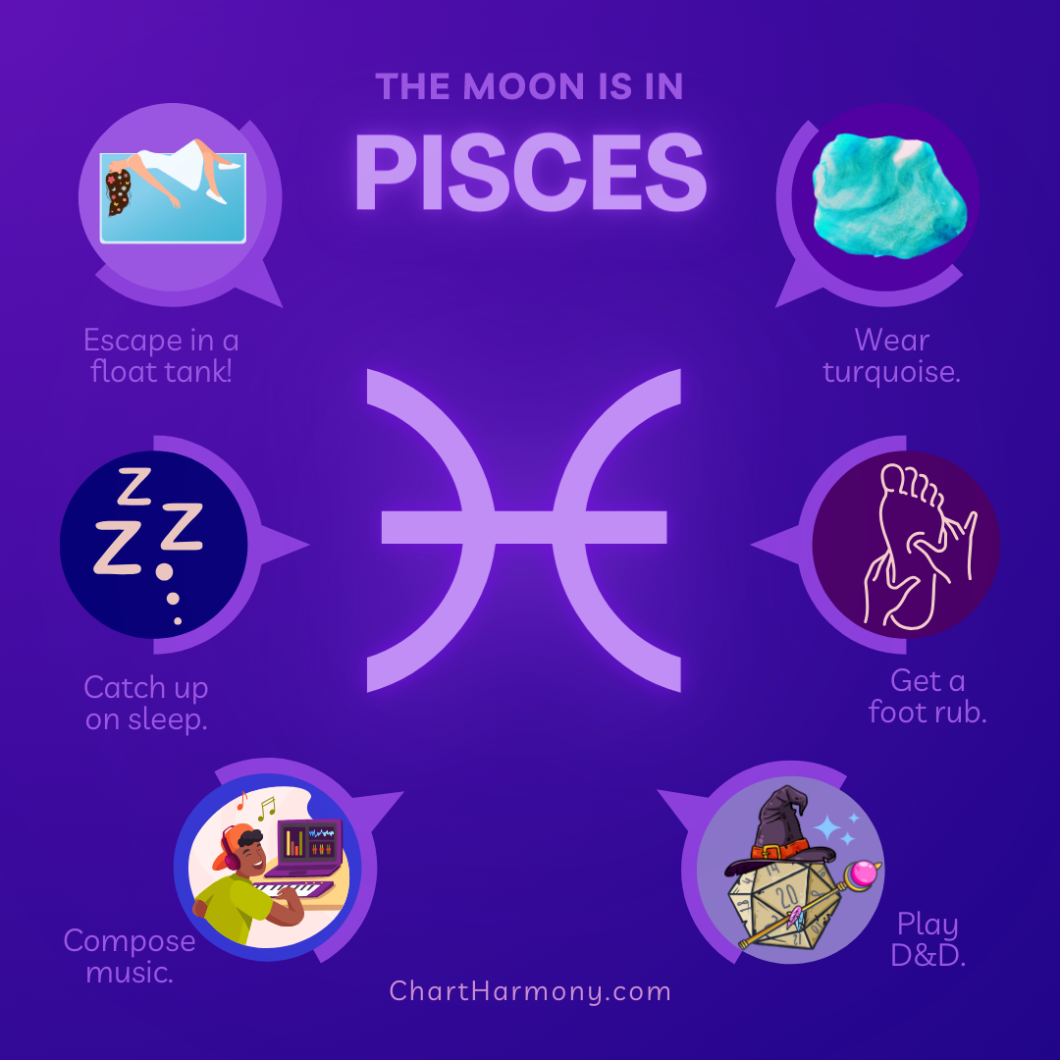 How to make the most of the pisces moon month？ 3 useful tips!