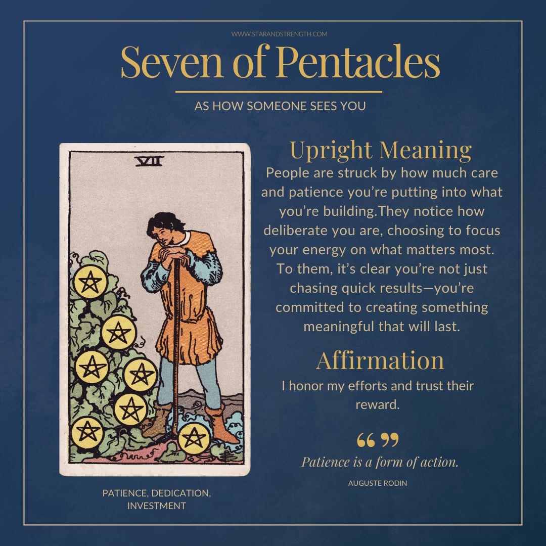 7 of pentacles timing - How to understand it in daily life？