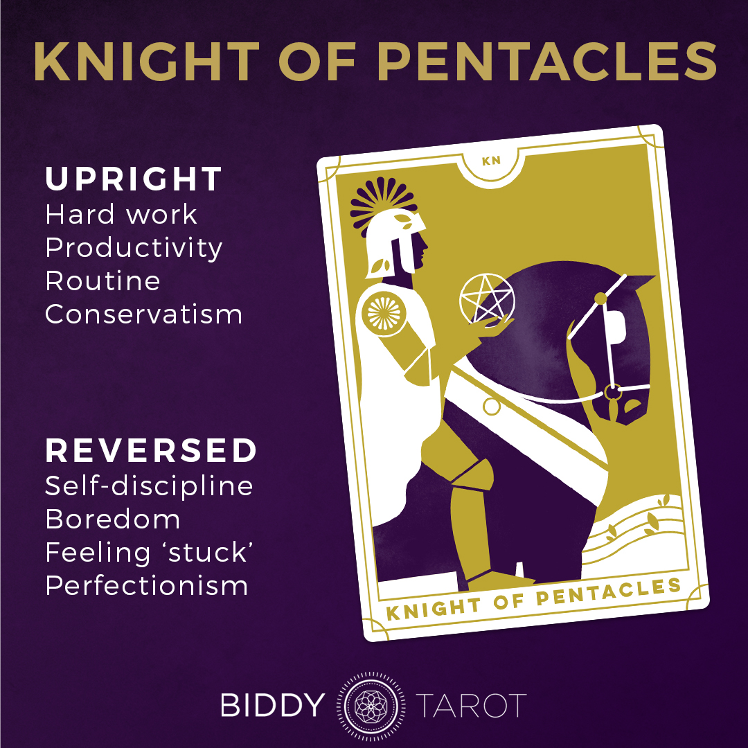 What does the upside down knight of pentacles mean？ A simple guide!