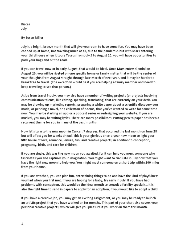 Pisces monthly susan miller reliable or not？ Lets analyze!