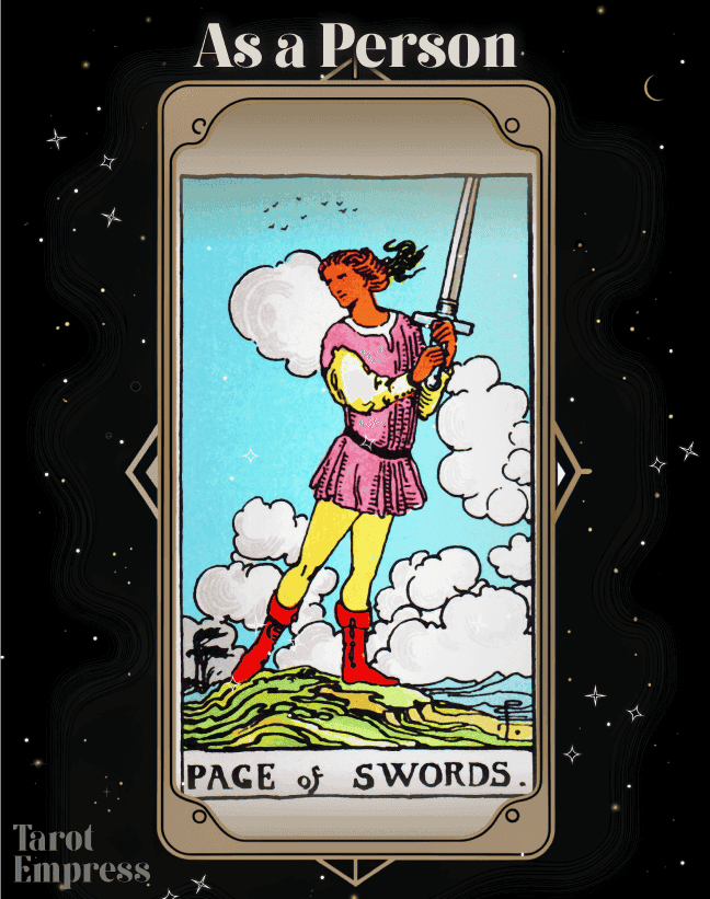 What is the Page of Swords as a person really like？ Real personality traits revealed.