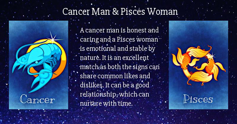 Can Pisces woman and cancer man be compatible? Analyze the zodiac signs!