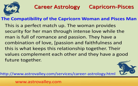 Whats the compatibility like in a capricorn woman and pisces man relationship？