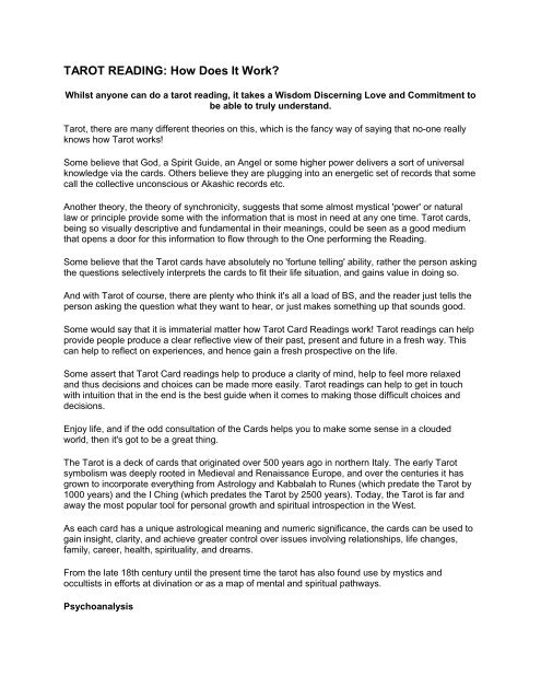 Just Got a Reading？ What Does My Tarot Reading Mean and What Should I Do Next？ Get Actionable Advice Today!