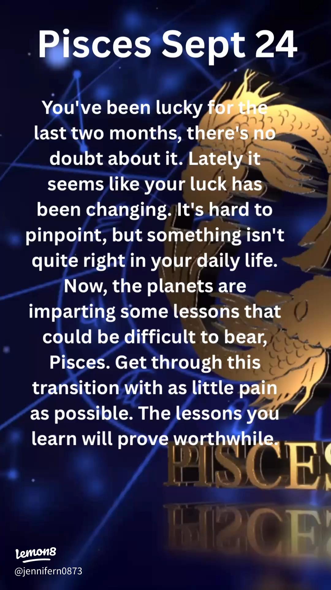 The truth about the horoscope pisces september luck, avoid these three mistakes!