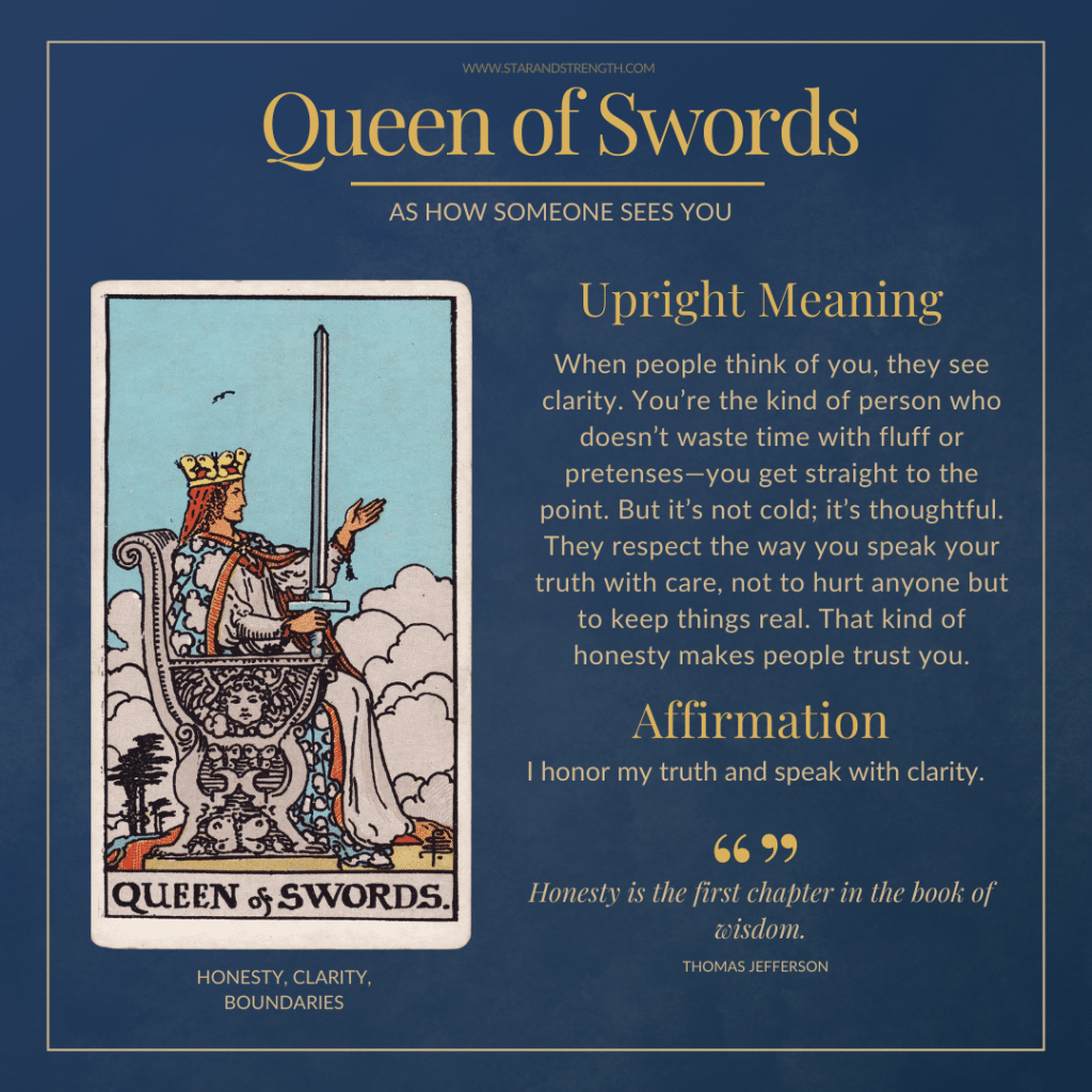 Queen of Swords Time： Is this the right moment now？