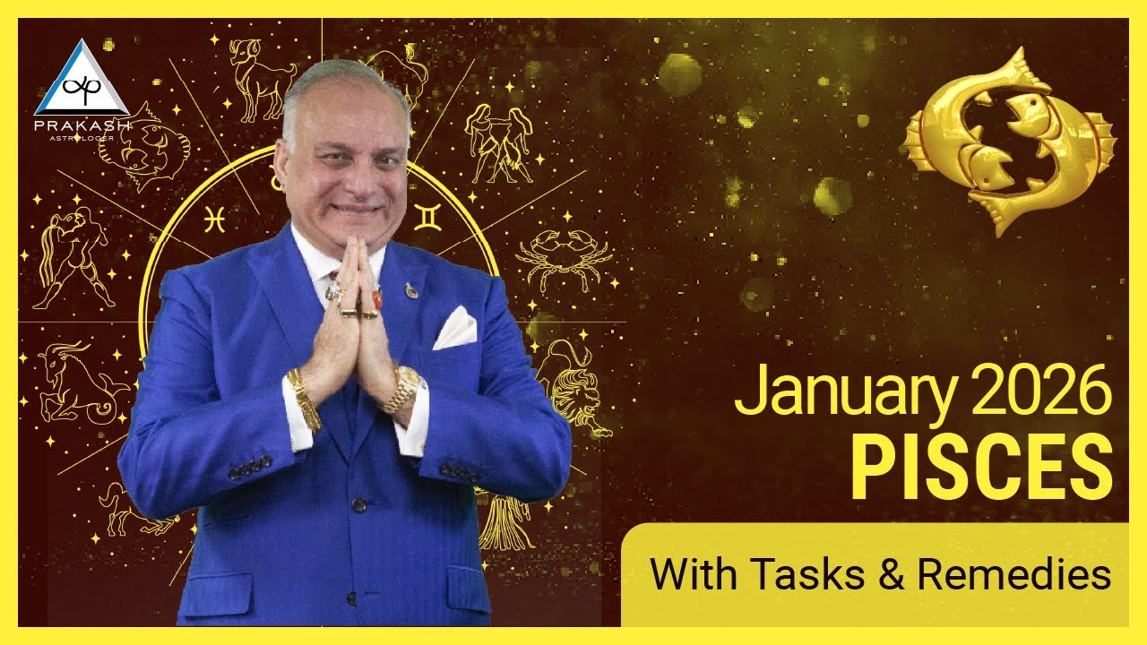 Prakash Pisces Monthly Forecast!