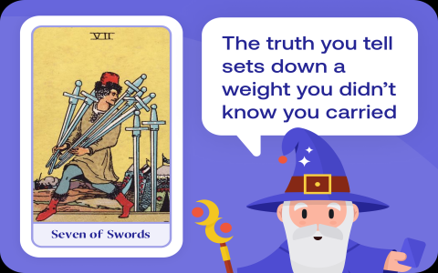 Seven of Swords Tarot Card： Are You Being Deceptive？