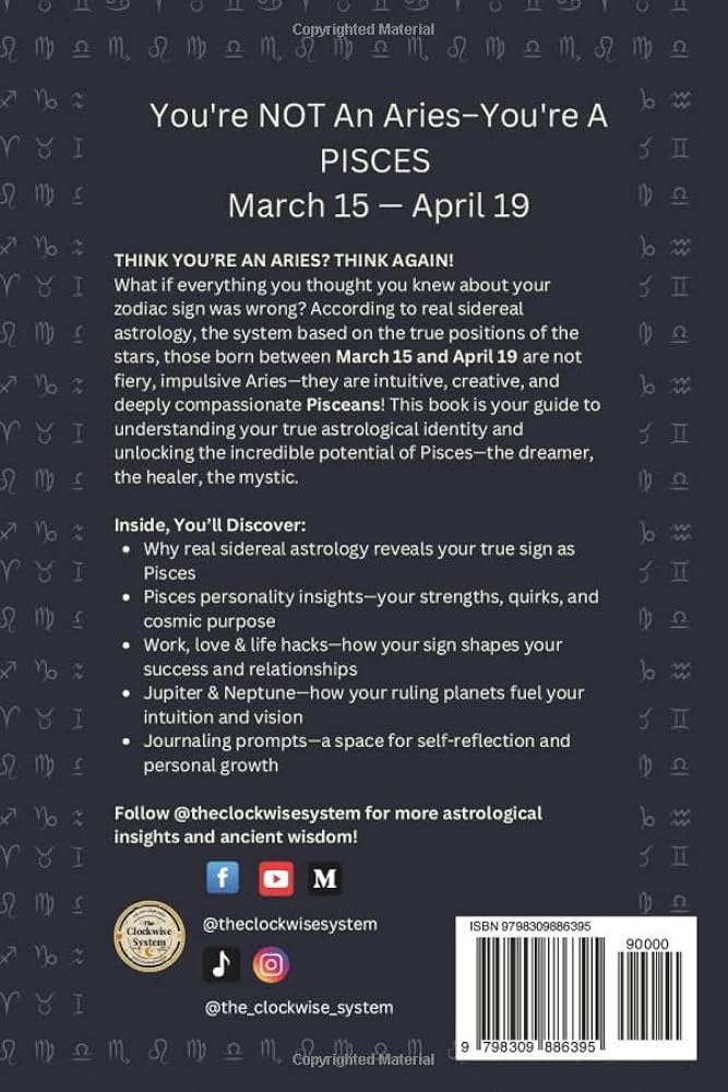 Pisces March 19 personality： Your true self.