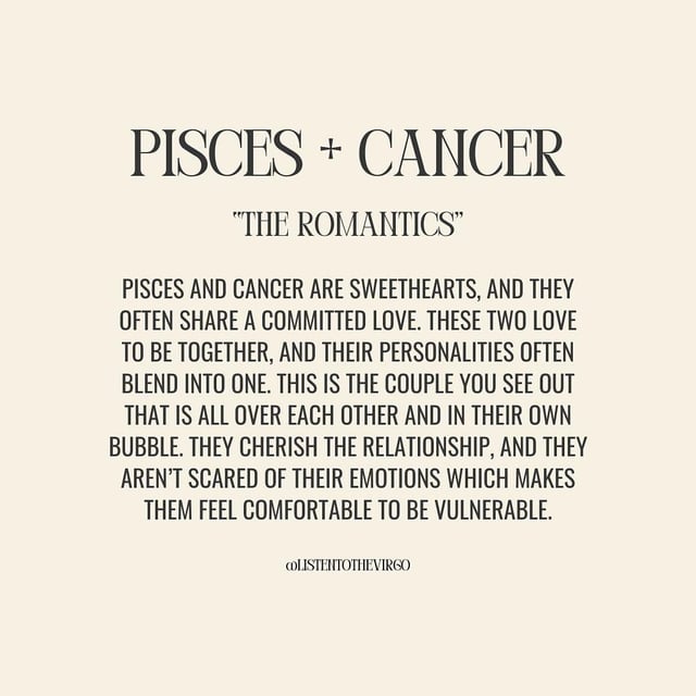 Can Cancer and Pisces get married？ (Learn about their long-term compatibility relationship chances)
