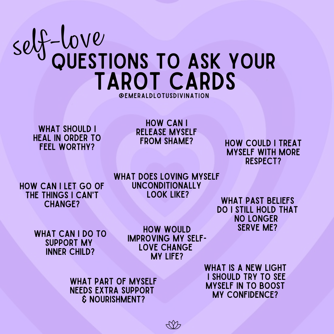 Need questions to ask tarot card reader？ Try these!