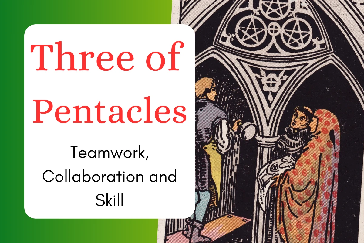 Your Rider Waite 3 of Pentacles： Learn teamwork secrets.