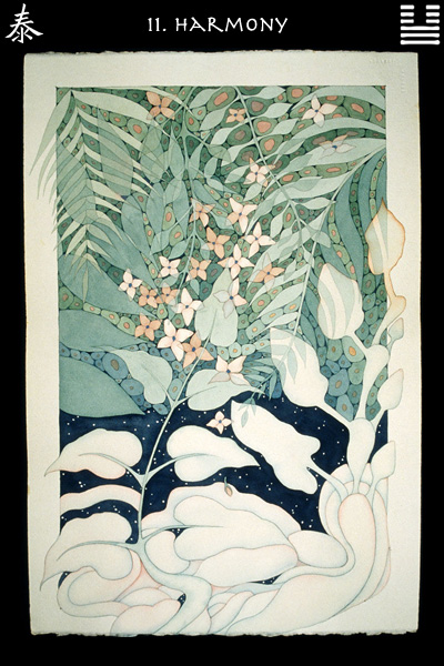 Iching 11 interpretation： Your guide to harmony.