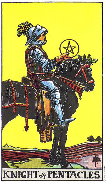 How to use the Knight of Pentacles energy for a major career boost.