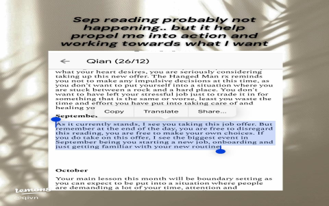 Free career tarot reading： Yours.