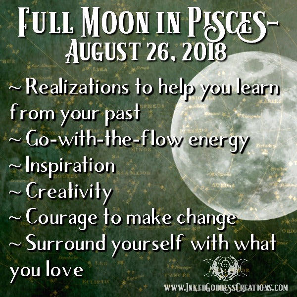 Your Pisces Moon 2018： Monthly Look!