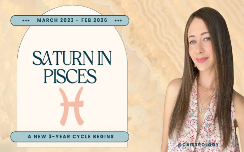 Saturn in Pisces 2023-2026 astrology： Key dates will impact you!