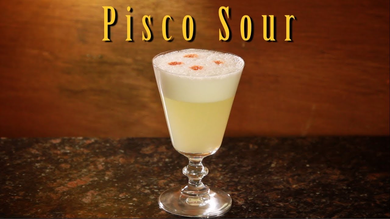 Make Pisco Sour in Blender for 4 People Today!