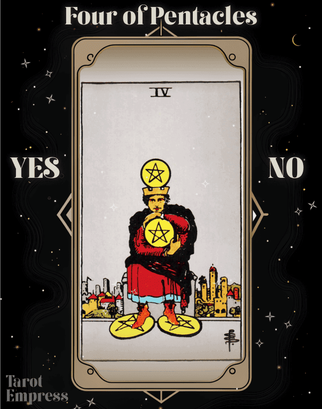 Overcome the 4 of Pentacles： Release your attachments
