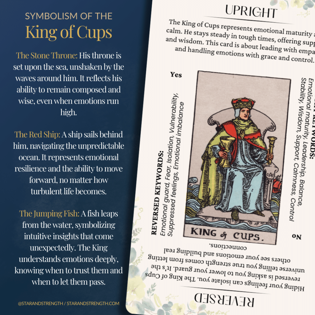 King of Cups in Love： How to attract him？ (Simple ways to win affection)