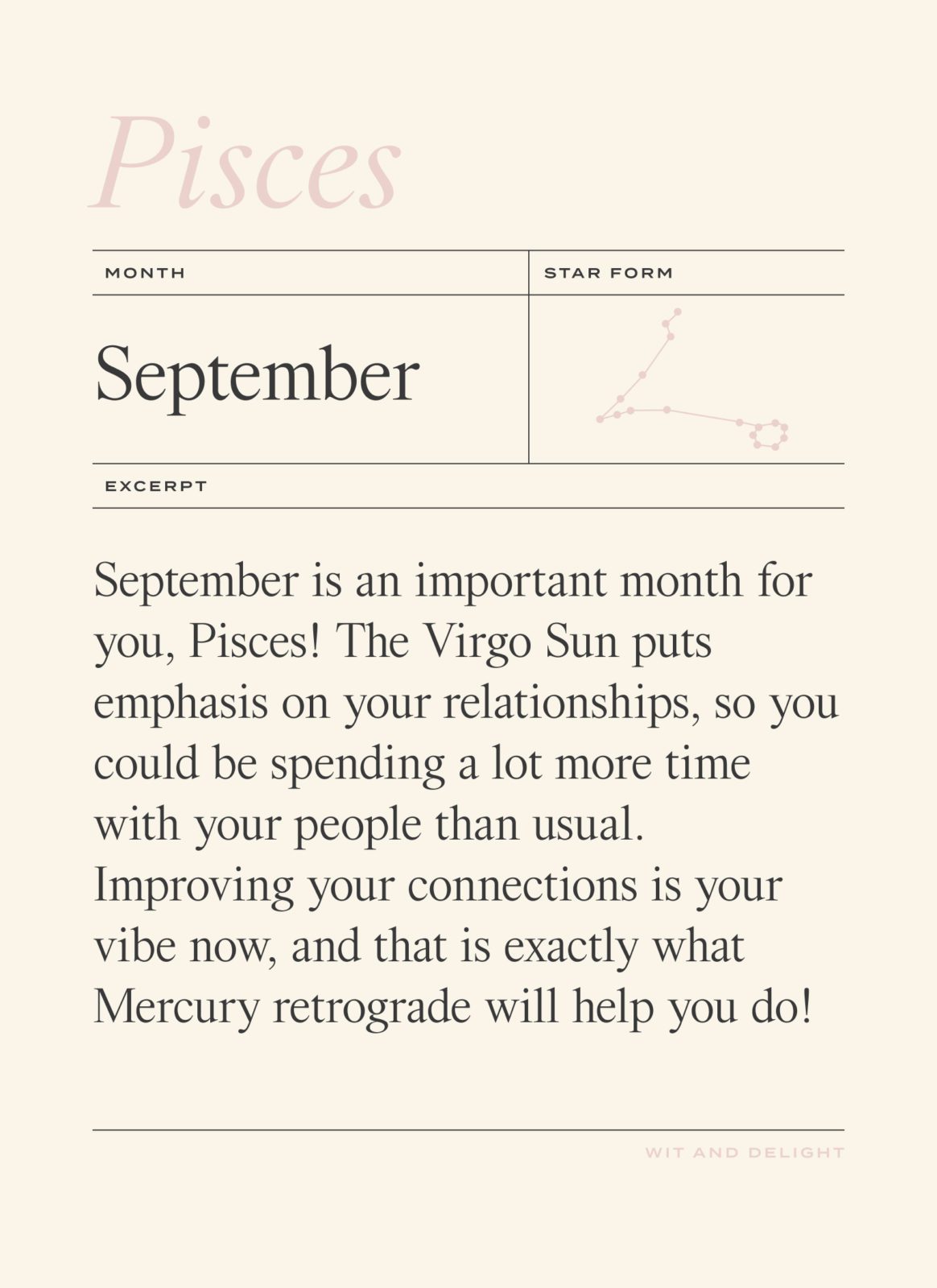 Pisces Sep 2022 Horoscope： Read!
